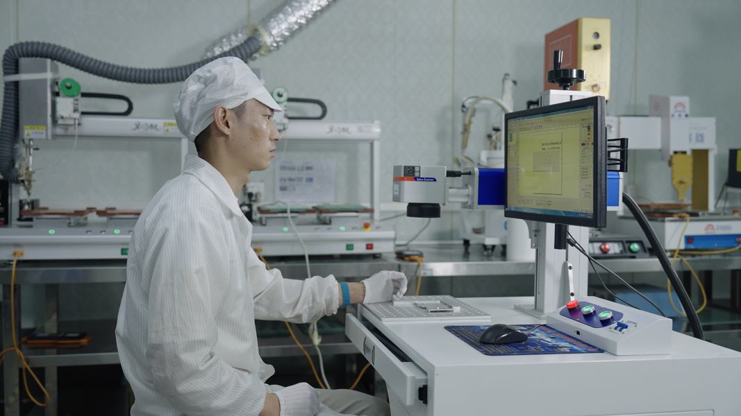 Shenzhen Kinglisheng New Energy Technology Co., Ltd. linha de produção do fabricante