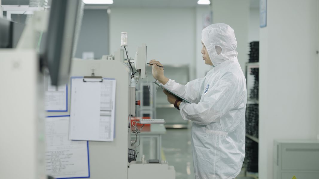 Shenzhen Kinglisheng New Energy Technology Co., Ltd. linha de produção do fabricante