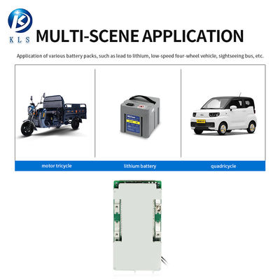 KLS 6S-24S 100a BMS for electro-tricycle lithium battery ntc balance temperature control lifepo4 hardware bms