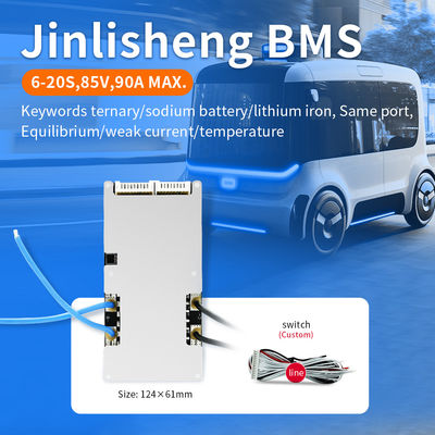 KLS LiFePO4 Battery BMS: Suitable for 10S, 11S, 12S, 13S with 3.2V Cells. Offering 70A, 80A, 90A, 30A Current Ratings. Ideal for 42V Electric Motorcycle Applications.