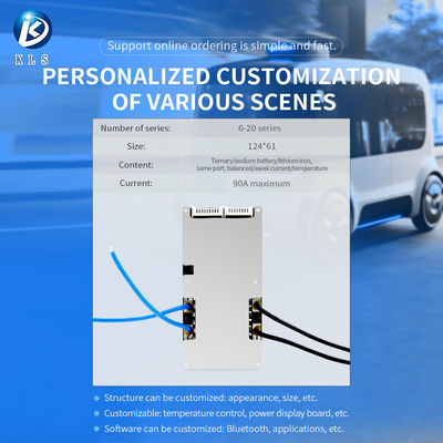 KLS LiFePO4 Battery BMS: Suitable for 10S, 11S, 12S, 13S with 3.2V Cells. Offering 70A, 80A, 90A, 30A Current Ratings. Ideal for 42V Electric Motorcycle Applications.