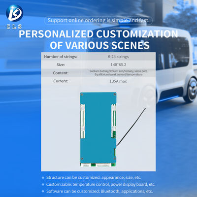 KLS Battery Motorcycle BMS: Versatile for 6S, 7S, 8S, 12S, 15S, 24S, with 40A and 70A Options. High-Quality Li-ion Lithium Ion BMS to Ensure Peak Performance of Lithium Batteries