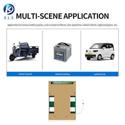 KLS Common Port Balance 4s 20s 28s 30A 60A 80a 100a Bms 48v Lto Bms 100a For Portable Energy Storage