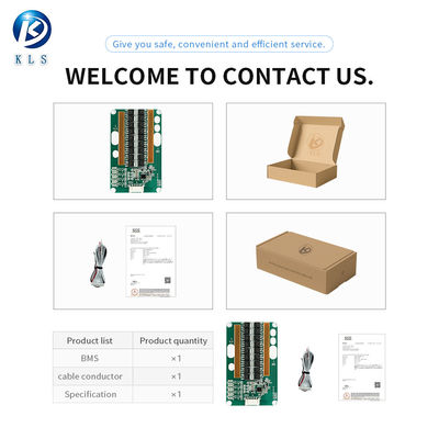KLS LFP BMS for EV, Electric Scooter - 4S 12V LiFePO4 BMS, 10A - 80A Lipo Lithium Battery Management System