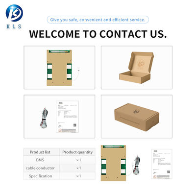 FR-4 PCB Base BMS 48V 17S-20S With 80A-100A Common Port BMS For Energy Storage
