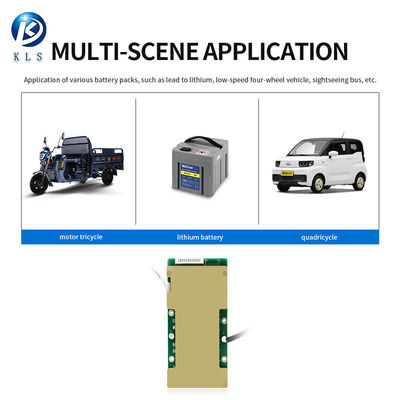 10S 13S 14S 16S 17S 54v 60a 70a Energy Storage BMS Lithium Ion Battery Pack BMS With Balance