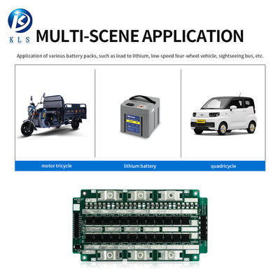 Custom Thick BMS Module 10S 36V 20A 17S - 24S 110A - 200A For LiFePO4 Battery