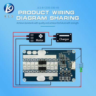KLS BMS for Lithium Ion Battery Packs: 3S, 11.1V - 12.6V, 20A - 60A Enhanced Balanced 18650 Lithium Battery BMS