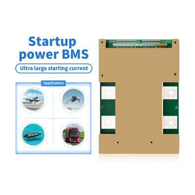 LiFePO4 48V 16S-24S Airplane High Current BMS 600A-1200A With LCD & Heating Function